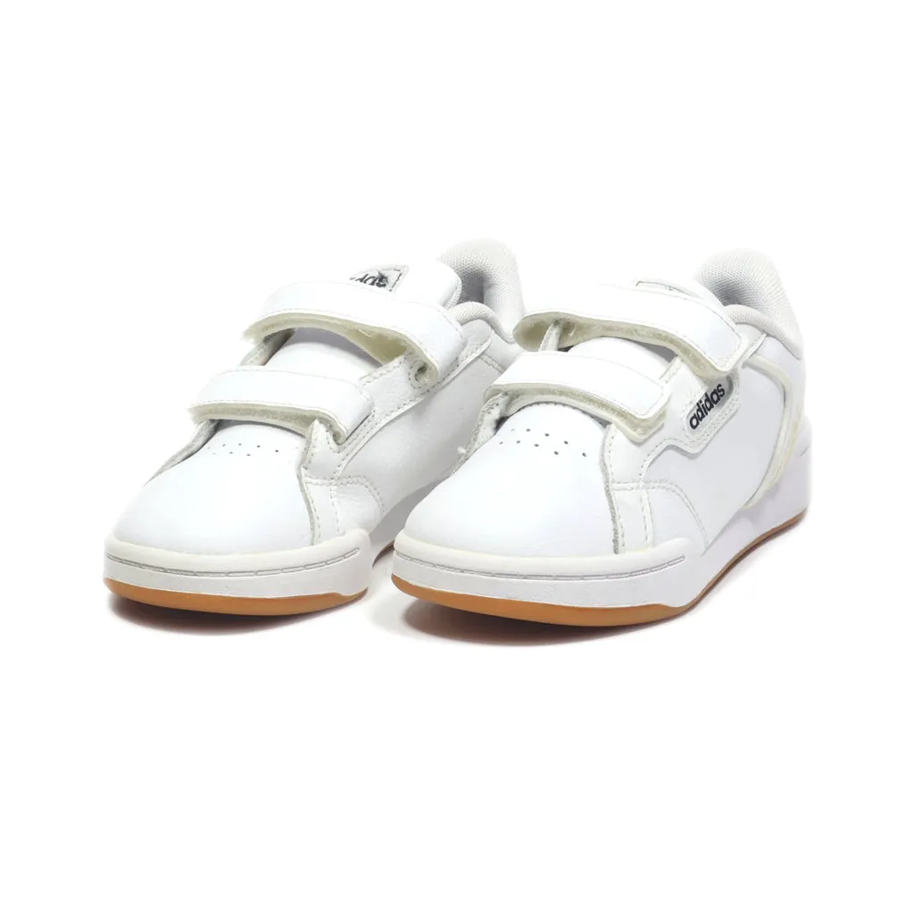 Adidas Neo Roguera Sneakers Leather White Colour For Kids