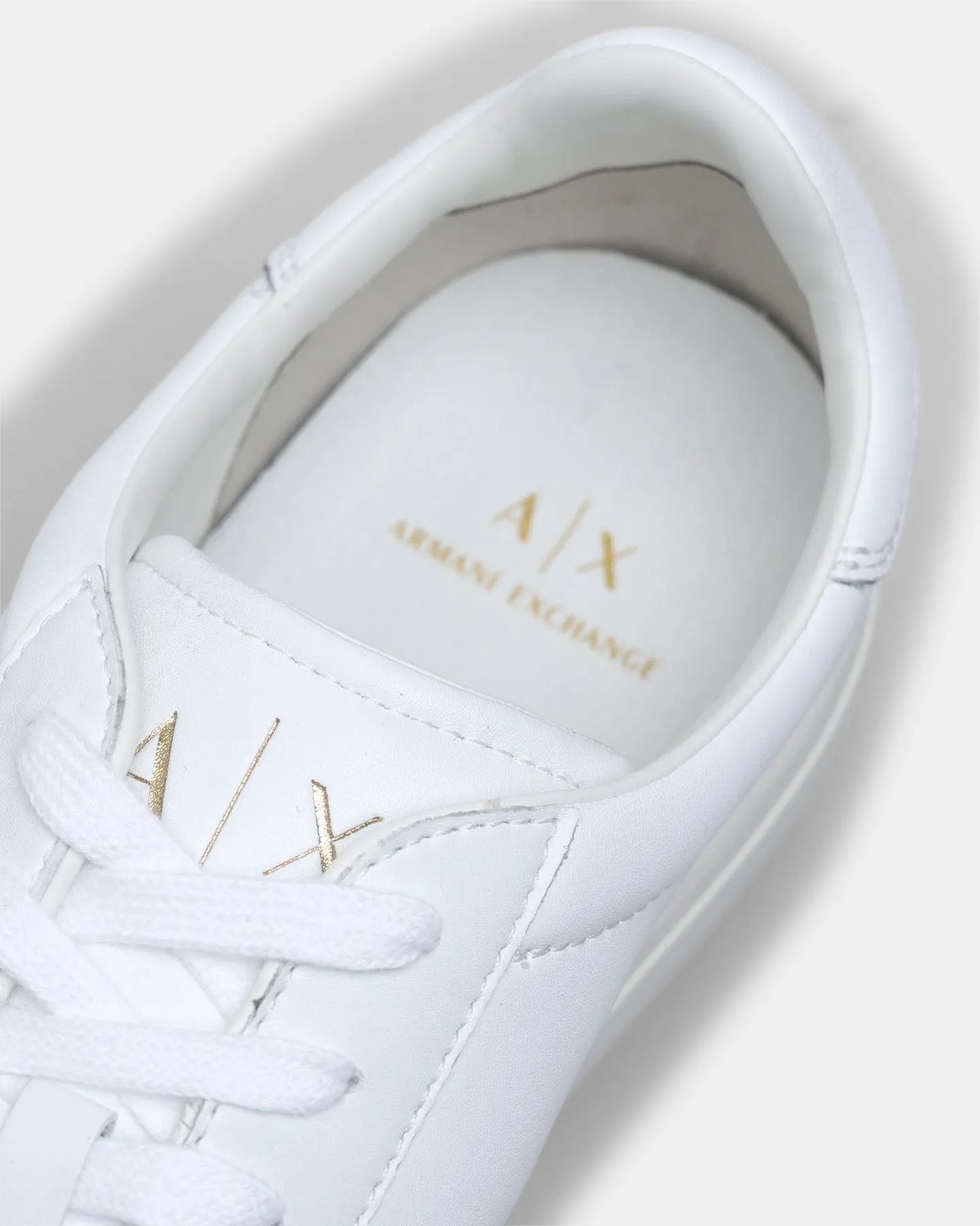 Armani Exchange Paris Sneakers White