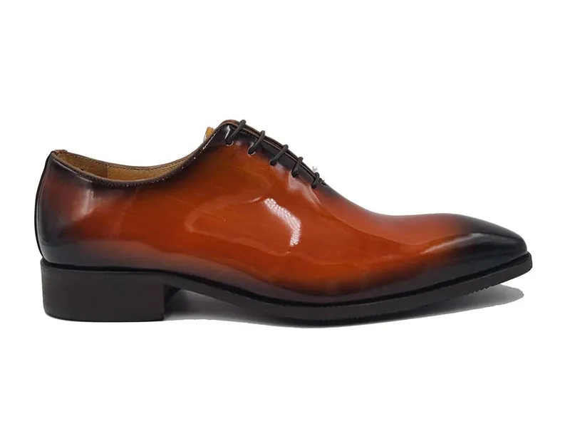 Carrucci Cognac Patent Leather Oxford Fashion Design Style No: KS503-101P