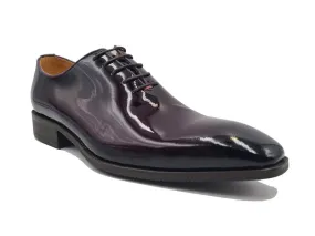 Carrucci Purple Patent Leather Oxford Fashion Design Style No: KS503-101P