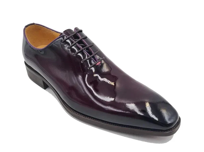 Carrucci Purple Patent Leather Oxford Fashion Design Style No: KS503-101P