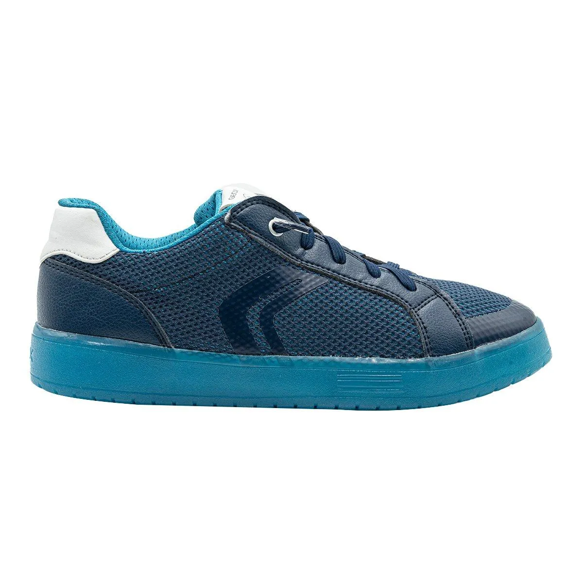 Geox J. Kommodor Low-Top Sneakers Fabric Blue Colour For Men