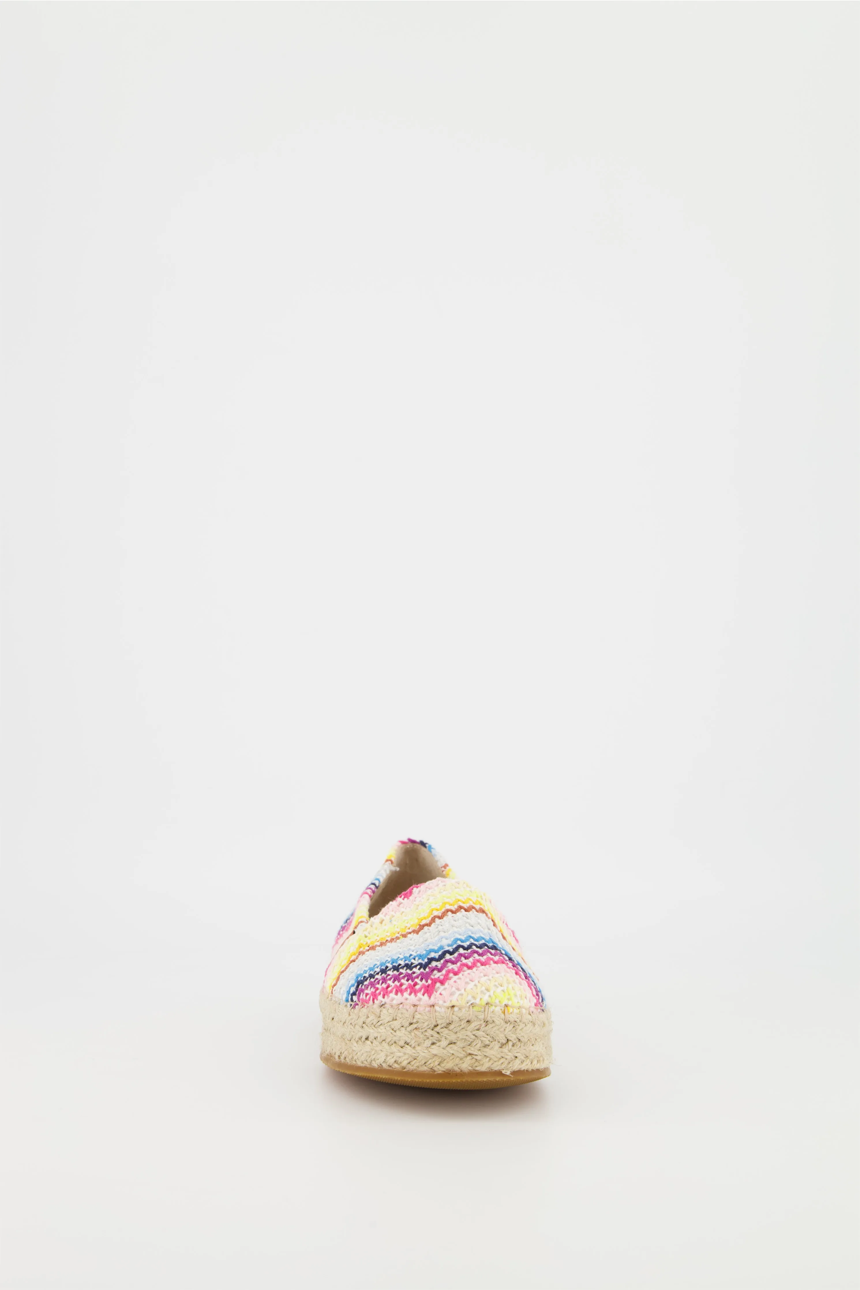 Girls Missoni White Colourful Espadrilles