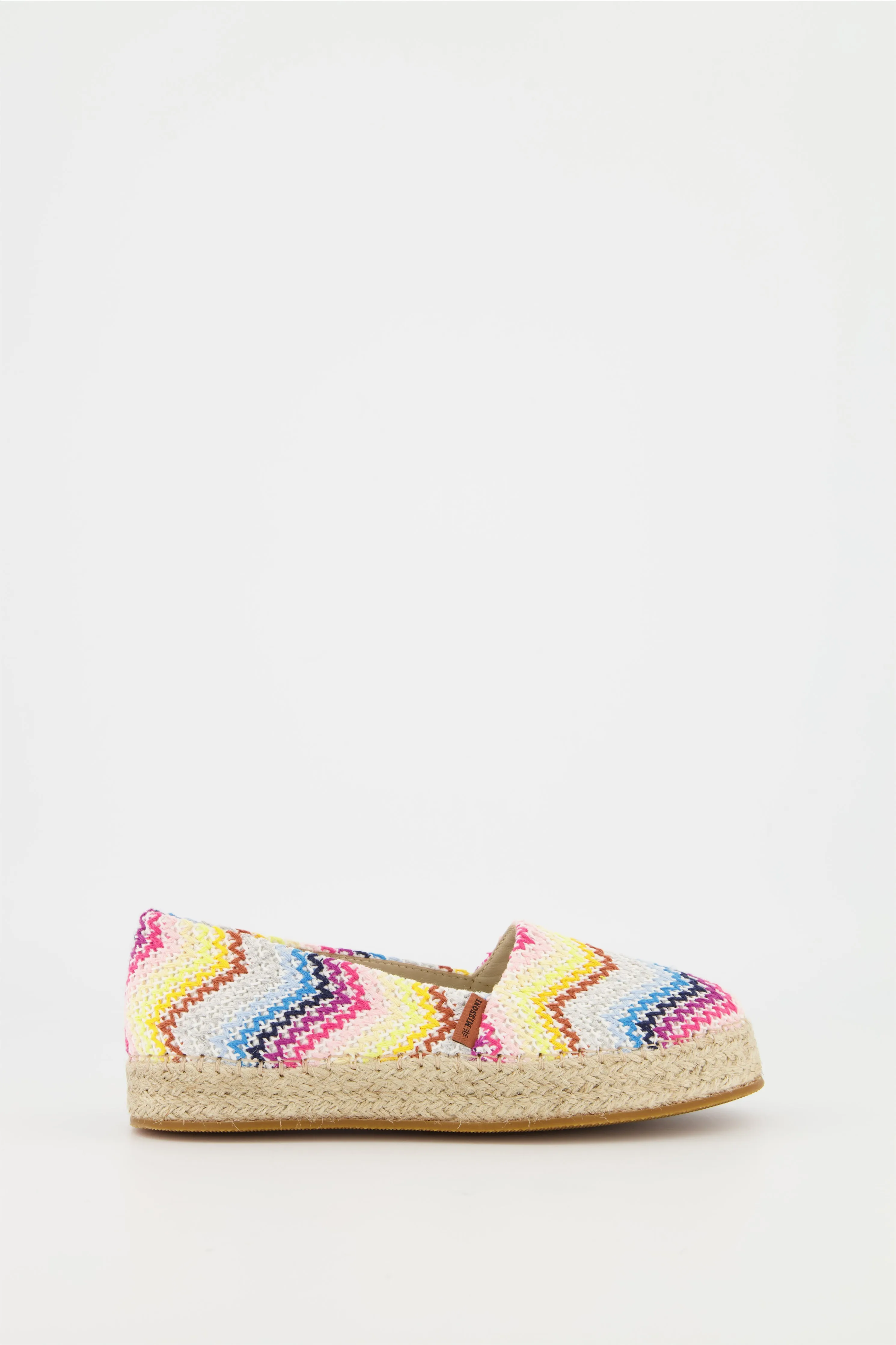 Girls Missoni White Colourful Espadrilles