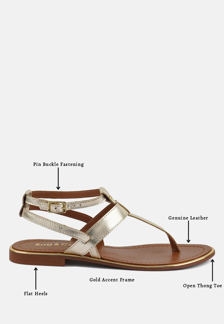 Irene Flat Thong Sandals