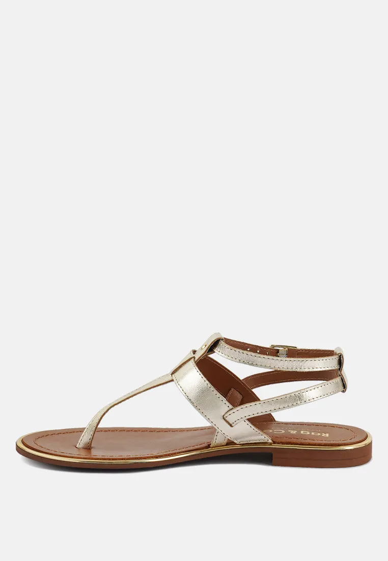 Irene Flat Thong Sandals