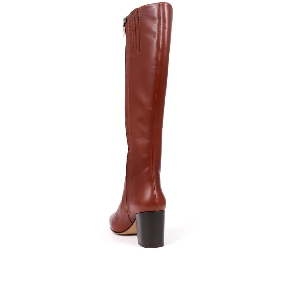 Neptune Long XS Leather Boots - NEPTUNELONGXS / 326 214