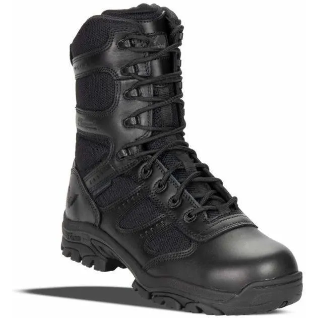 Thorogood Men's The Deuce 8" WP Side Zip Duty Boot - Black - 834-6219