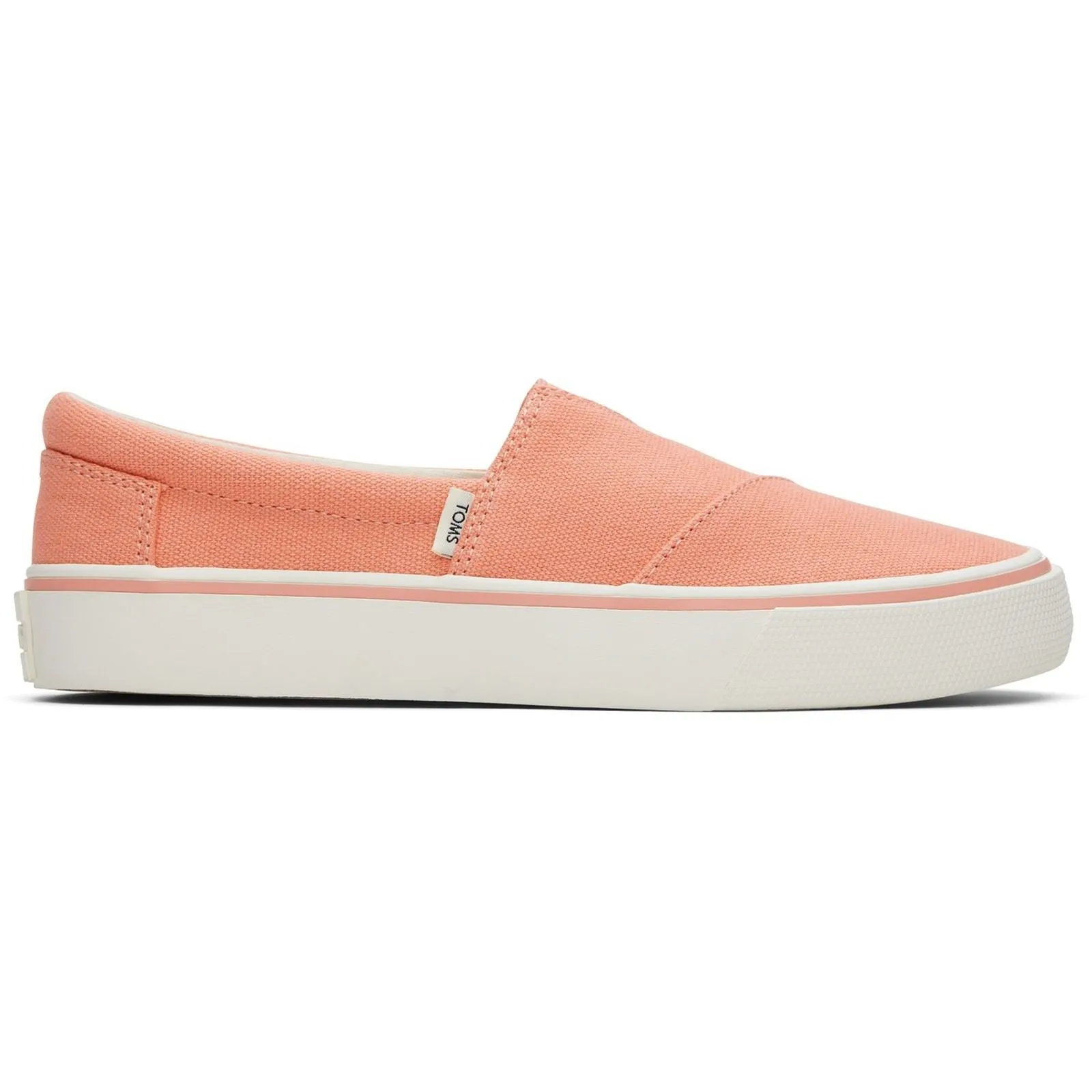 TOMS Alpargata Fenix Slip On Polyester Women's Orange Espadrilles