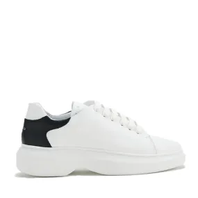 Vitello White Black Chunky Sneakers