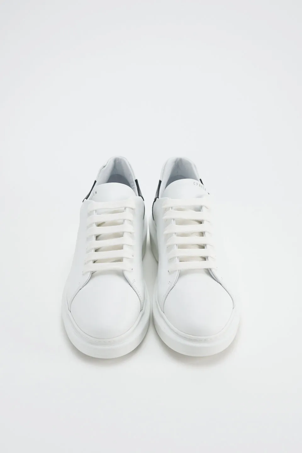 Vitello White Black Chunky Sneakers