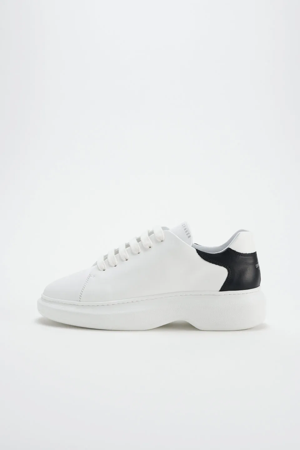 Vitello White Black Chunky Sneakers