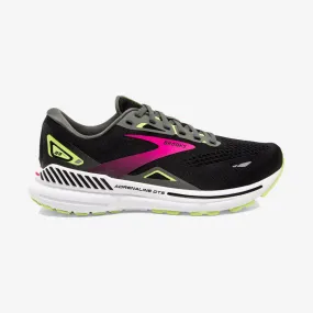 Women's Adrenaline GTS 23 Wide (Black/Gunmetal/Sharp Green)