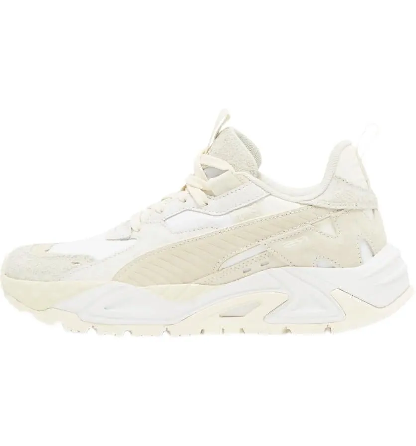 Women's Shoe PUMA RS-TRCK THRIFTED Lace Up Sneakers 39297501 WHITE / IVORY